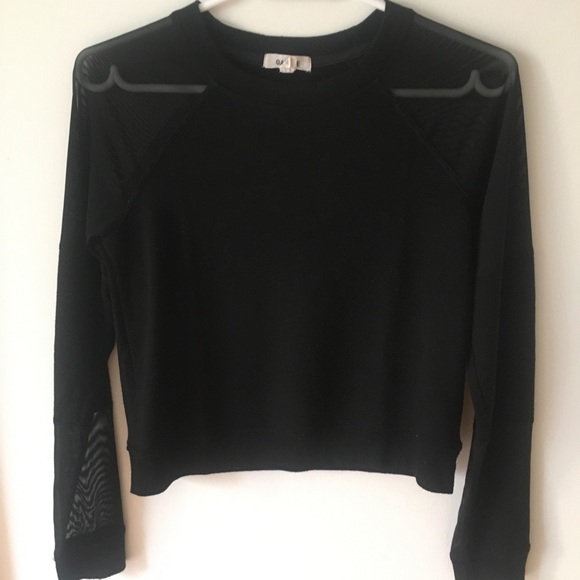 Garage Sweater with Mesh Sleeves - Picture 3 of 7